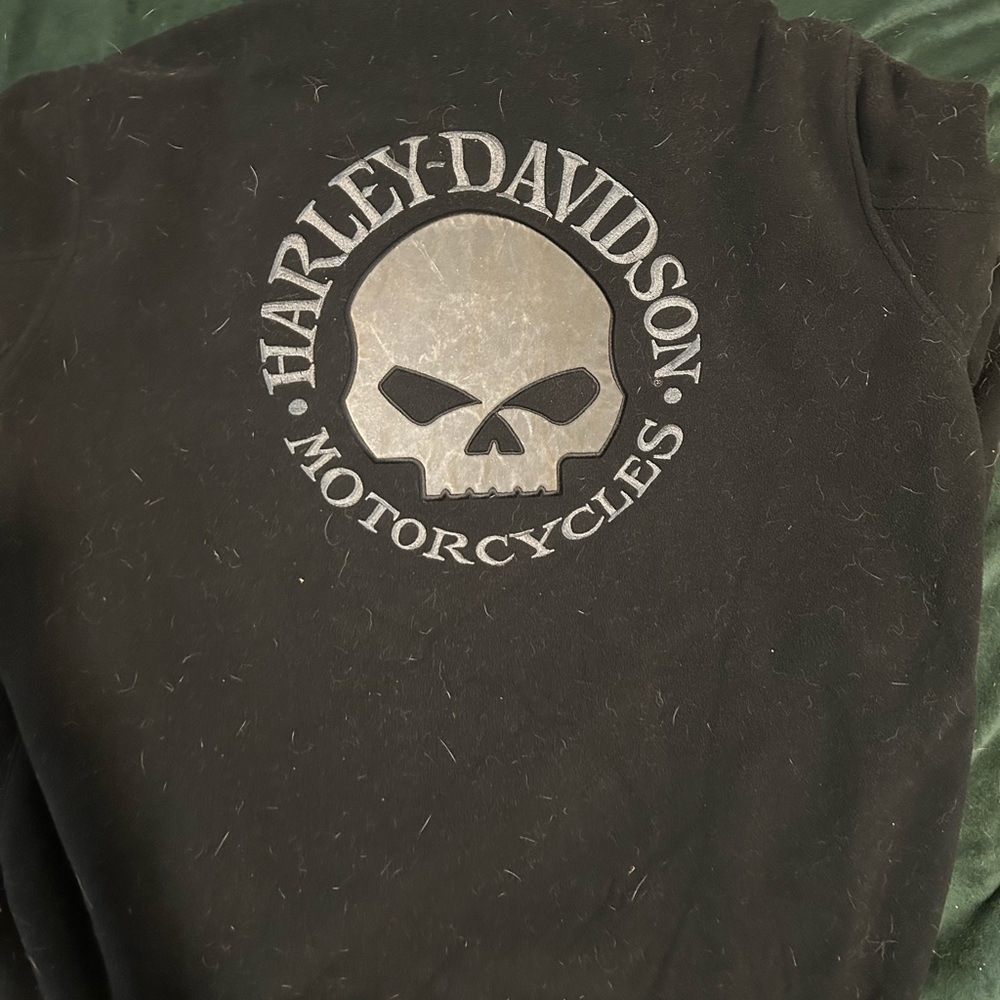 Harley-Davidson Black Skull Hoodie